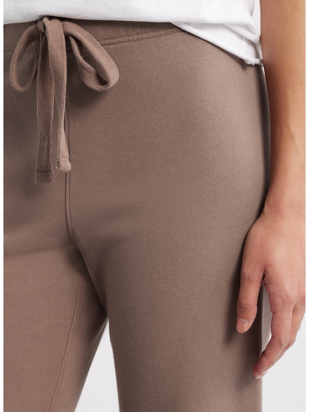 FRANK & EILEEN Catherine Cotton Sweatpants Brulee (124) - Picture 6 of 10